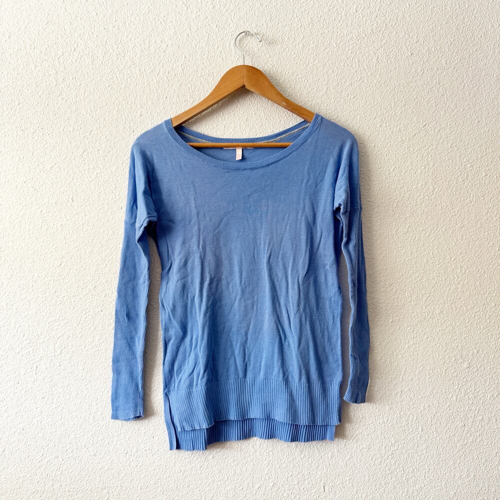 Victoria’s Secret Women’s Blue Long-Sleeve Sweater Tunic Casual Lightweight XS